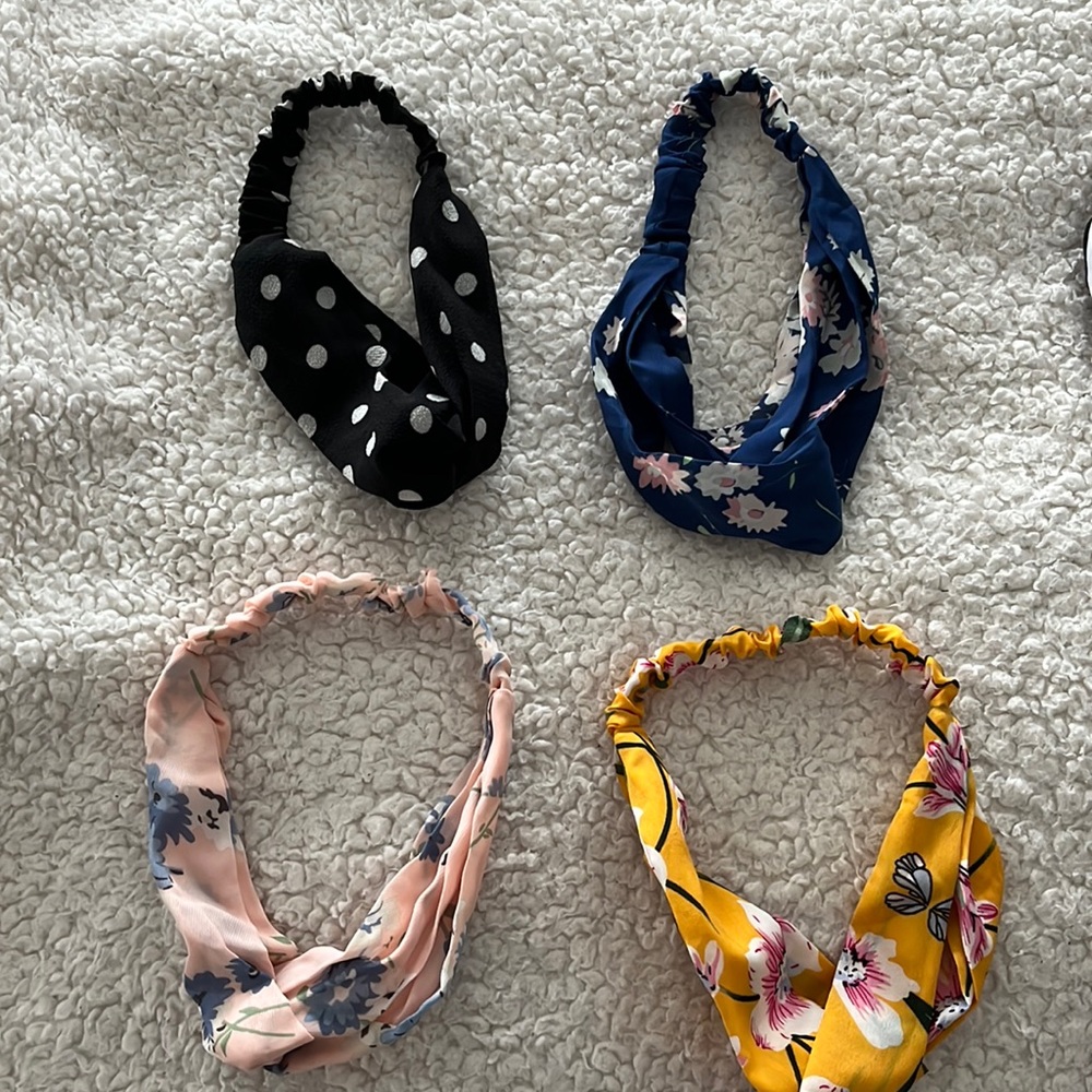 Set of 8 boho headbands
